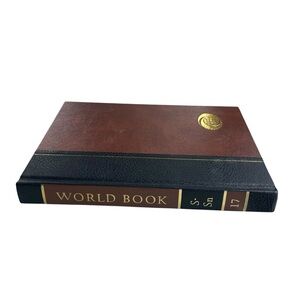 World Book Encyclopedia S-SN #17 1979 Childcraft Inc. Black Brown Gold Hardcover